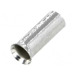 Vârf cupru 4mm2 9mm cositorit neizolat pentru tub de capăt | Electronic-mag.ro | Componente Electronice