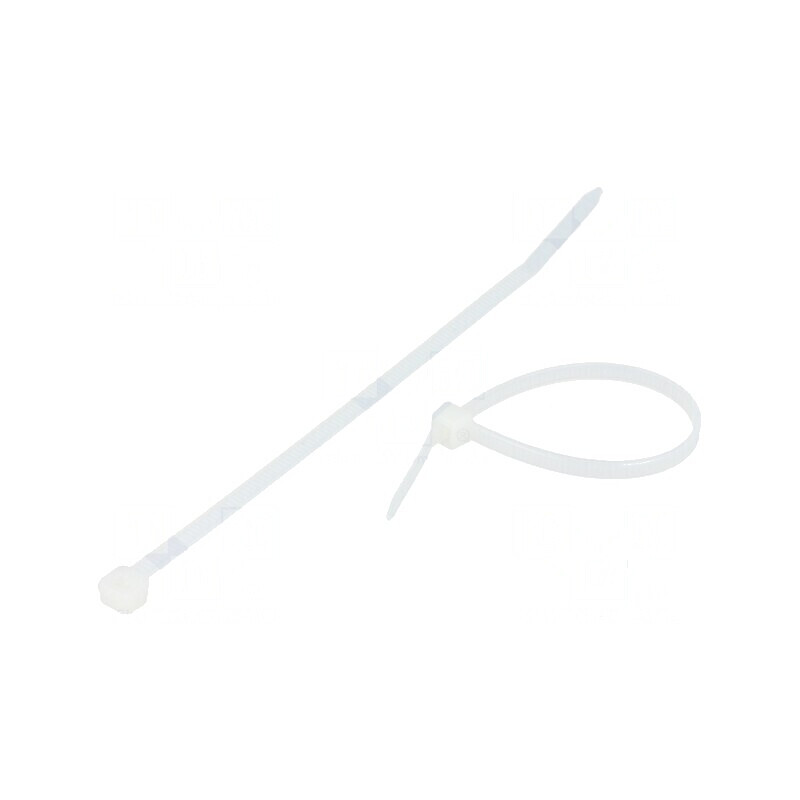 Colier de strângere poliamidă 160mm 4.8mm 220N naturală | Electronic-mag.ro | Componente Electronice
