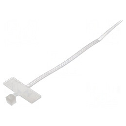 Colier de strângere cu etichetă, 100mm x 2,5mm, poliamidă | Electronic-mag.ro | Componente Electronice