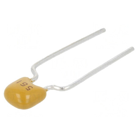 Condensator ceramic 560pF 50V X7R ±10% THT 5mm | Electronic-mag.ro | Componente Electronice