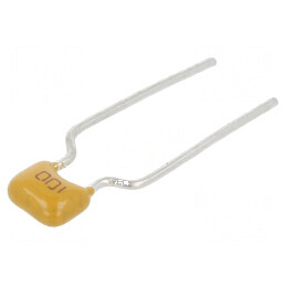 Condensator ceramic 10pF 50V C0G NP0 ±5% THT 5mm | Electronic-mag.ro | Componente Electronice
