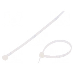 Colier de strângere poliamidă 160mm 4,8mm 215,5N | Electronic-mag.ro | Componente Electronice