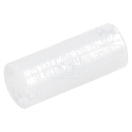 Bucşă de distanţare LED 5mm x 12mm naturală | Electronic-mag.ro | Componente Electronice