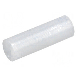 Bucșă de distanțare LED 5mm naturală, Lungime 15mm | Electronic-mag.ro | Componente Electronice