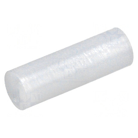 Bucșă de distanțare LED 5mm naturală, Lungime 15mm | Electronic-mag.ro | Componente Electronice