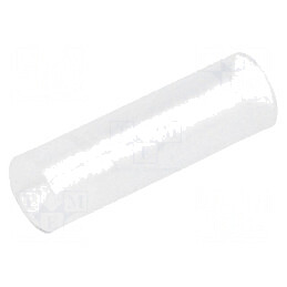 Bucșă de distanțare LED 4mm x 3mm x 13mm naturală | Electronic-mag.ro | Componente Electronice