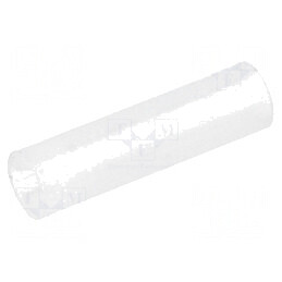 Bucșă de distanțare LED 4mm x 3mm x 15mm naturală | Electronic-mag.ro | Componente Electronice