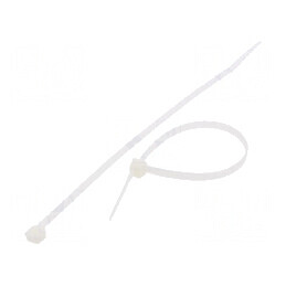 Colier de strângere poliamidă 180mm 4,8mm 222N naturală | Electronic-mag.ro | Componente Electronice