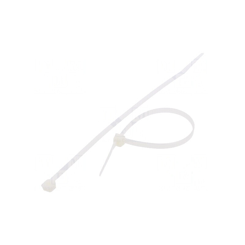 Colier de strângere poliamidă 180mm 4,8mm 222N naturală | Electronic-mag.ro | Componente Electronice Colier de strângere poliamidă 180mm 4,8mm 222N naturală | Electronic-mag.ro | Componente Electronice