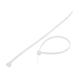 Colier de strângere poliamidă 200mm 4,8mm 222N naturală | Electronic-mag.ro | Componente Electronice
