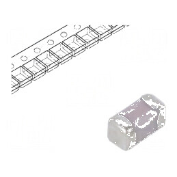 Condensator ceramic MLCC 12pF 50V C0G ±1% SMD 0402 | Electronic-mag.ro | Componente Electronice