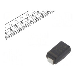 Diodă SMD redresoare 1kV 1A 2us SMAE Ufmax 1,1V Ifsm 30A | Electronic-mag.ro | Componente Electronice