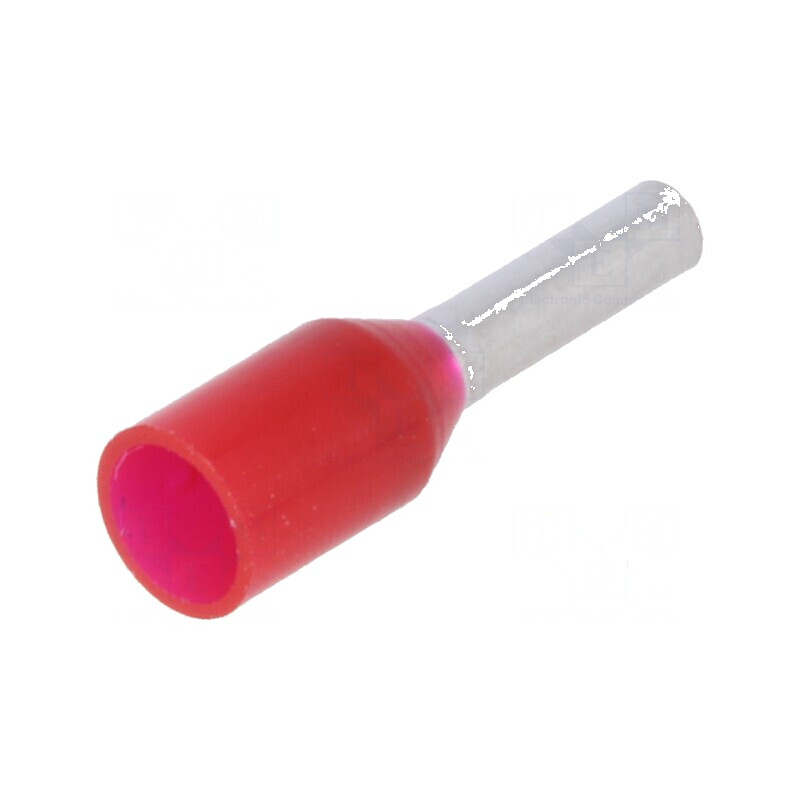 Vârf tub de capăt izolată cupru 1mm2 6mm cositorit crimpat | Electronic-mag.ro | Componente Electronice Vârf tub de capăt izolată cupru 1mm2 6mm cositorit crimpat | Electronic-mag.ro | Componente Electronice