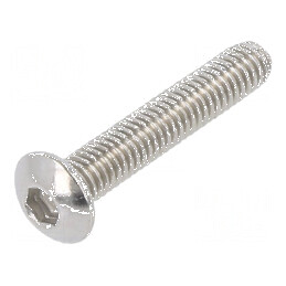 Șurub M3x16 Cap buton imbus HEX 2mm oțel inoxidabil A2 | Electronic-mag.ro | Componente Electronice