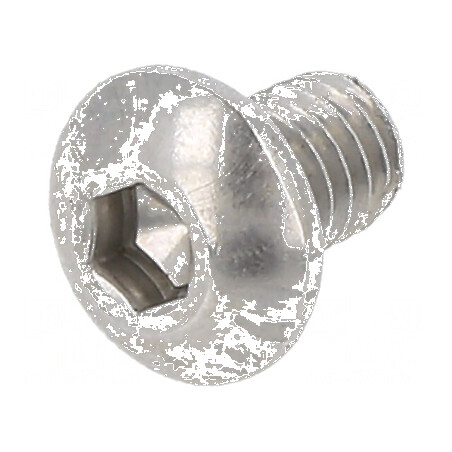 Şurub M4x6 Cap buton imbus HEX 2,5mm oțel inoxidabil A2 | Electronic-mag.ro | Componente Electronice
