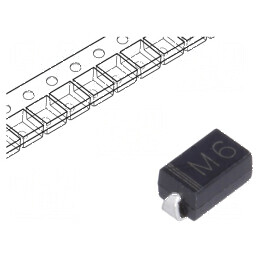Diodă redresoare SMD 1kV 1A 1,1V Ufmax 30A Ifsm | Electronic-mag.ro | Componente Electronice