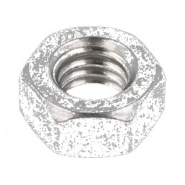 Piuliță hexagonală M6 din oțel inoxidabil A2, H: 5mm, 10mm | Electronic-mag.ro | Componente Electronice