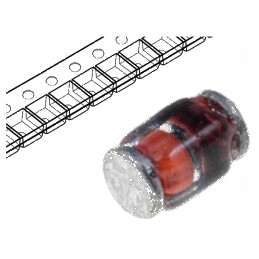 Diodă SMD 100V 0,2A 4ns MicroMELF | Electronic-mag.ro | Componente Electronice