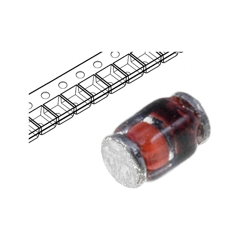 Diodă SMD 100V 0,2A 4ns MicroMELF | Electronic-mag.ro | Componente Electronice Diodă SMD 100V 0,2A 4ns MicroMELF | Electronic-mag.ro | Componente Electronice