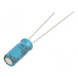 Condensator electrolitic THT 100uF 16V 5x11mm 2mm Raster | Electronic-mag.ro | Componente Electronice