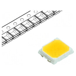 Banda LED SMD 2835 alb rece 6500K 24÷30lm 120° 60mA 60m | Electronic-mag.ro | Componente Electronice