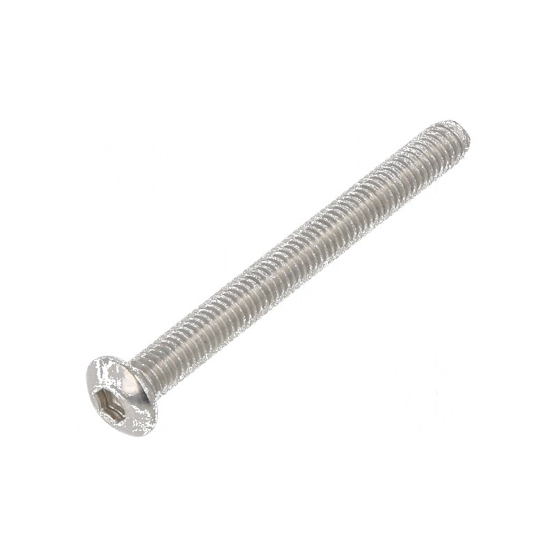 Şurub M2.5x10mm Cap Rotund Imbus HEX 2mm DIN 912 | Electronic-mag.ro | Componente Electronice