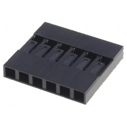 Conector MTE mamă 1x6 pini fără contacte | Electronic-mag.ro | Componente Electronice
