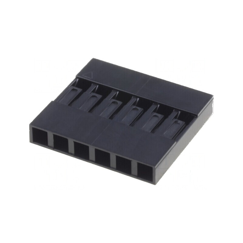 Conector MTE mamă 1x6 pini fără contacte | Electronic-mag.ro | Componente Electronice
