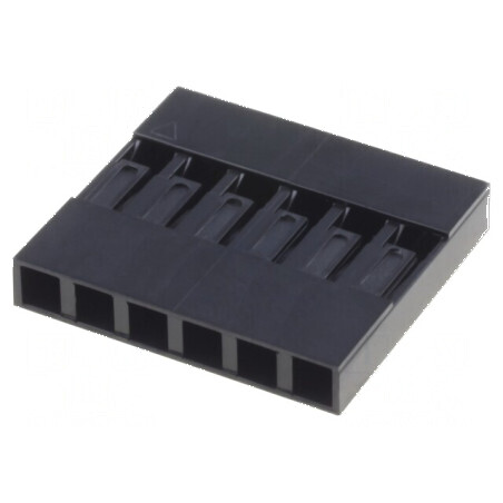 Conector MTE mamă 1x6 pini fără contacte | Electronic-mag.ro | Componente Electronice