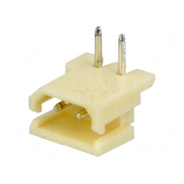 Conector cablu-placă soclu tată A2506 2,5mm PIN 2 THT 250V | Electronic-mag.ro | Componente Electronice