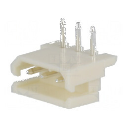 Conector cablu-placă soclu tată A2506 2,5mm 3 PIN THT 250V | Electronic-mag.ro | Componente Electronice