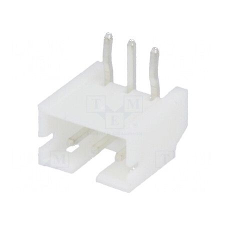 Conector cablu-placă soclu tată PIN 3 Pas 2mm THT 1A 100V | Electronic-mag.ro | Componente Electronice