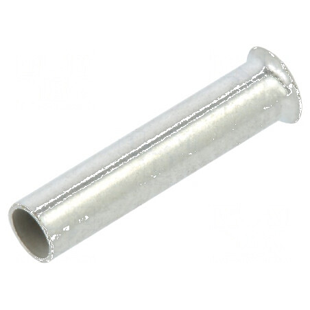 Vârf tub de capăt neizolat cupru 1,5mm² 10mm cositorit | Electronic-mag.ro | Componente Electronice