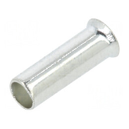 Vârf tub de capăt neizolat cupru 2,5mm2 8mm cositorit | Electronic-mag.ro | Componente Electronice