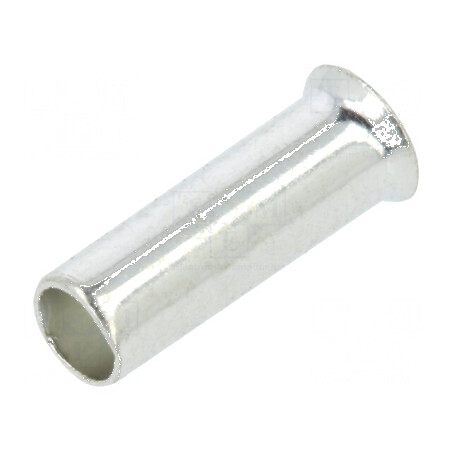Vârf tub de capăt neizolat cupru 2,5mm2 8mm cositorit | Electronic-mag.ro | Componente Electronice