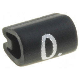 Markere Marcaj PVC Neagră 0-4,7mm Temperaturi -45÷70°C | Electronic-mag.ro | Componente Electronice