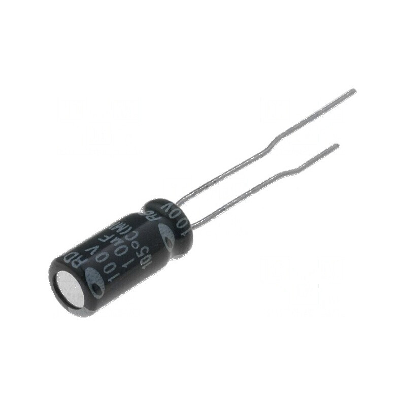 Condensator electrolitic 10uF 100VDC Ø5x11mm | Electronic-mag.ro | Componente Electronice Condensator electrolitic 10uF 100VDC Ø5x11mm | Electronic-mag.ro | Componente Electronice