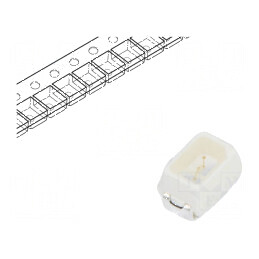 LED SMD 2014 Mini PLCC2 Albastru 280-530mcd 2x1,4x1,3mm 120° | Electronic-mag.ro | Componente Electronice
