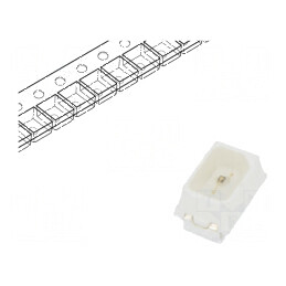 LED SMD 2014 Mini PLCC2 Galben-Verde 28-90mcd 2x1.4x1.3mm | Electronic-mag.ro | Componente Electronice