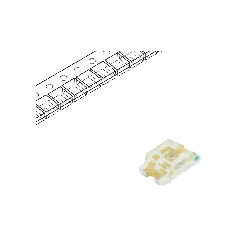 LED SMD 0805 roșie 20-90mcd 1,8-2,4V 20mA 140° | Electronic-mag.ro | Componente Electronice