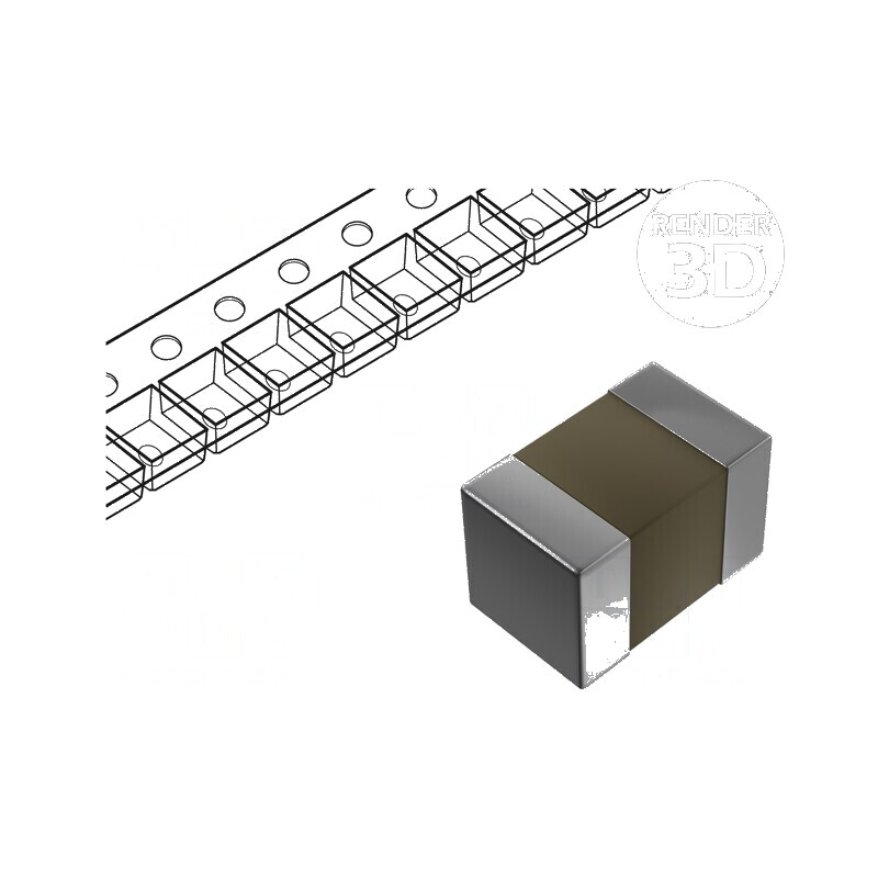 Condensator ceramic MLCC 1nF 25V X7R ±10% SMD 0805 | Electronic-mag.ro | Componente Electronice Condensator ceramic MLCC 1nF 25V X7R ±10% SMD 0805 | Electronic-mag.ro | Componente Electronice