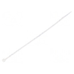 Colier de strângere poliamidă 165mm 2,5mm 78,5N naturală | Electronic-mag.ro | Componente Electronice