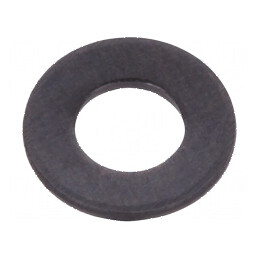 Şaibă rotundă M3 D7mm h0,5mm oţel finisaj negru | Electronic-mag.ro | Componente Electronice