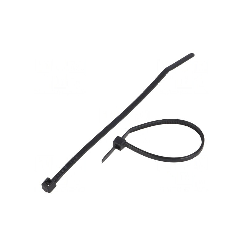 Colier de strângere poliamidă 100mm 2,5mm 80N negru | Electronic-mag.ro | Componente Electronice Colier de strângere poliamidă 100mm 2,5mm 80N negru | Electronic-mag.ro | Componente Electronice