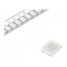 LED 2835 Plat 2,8x3,5mm 120° 450mW | Electronic-mag.ro | Componente Electronice