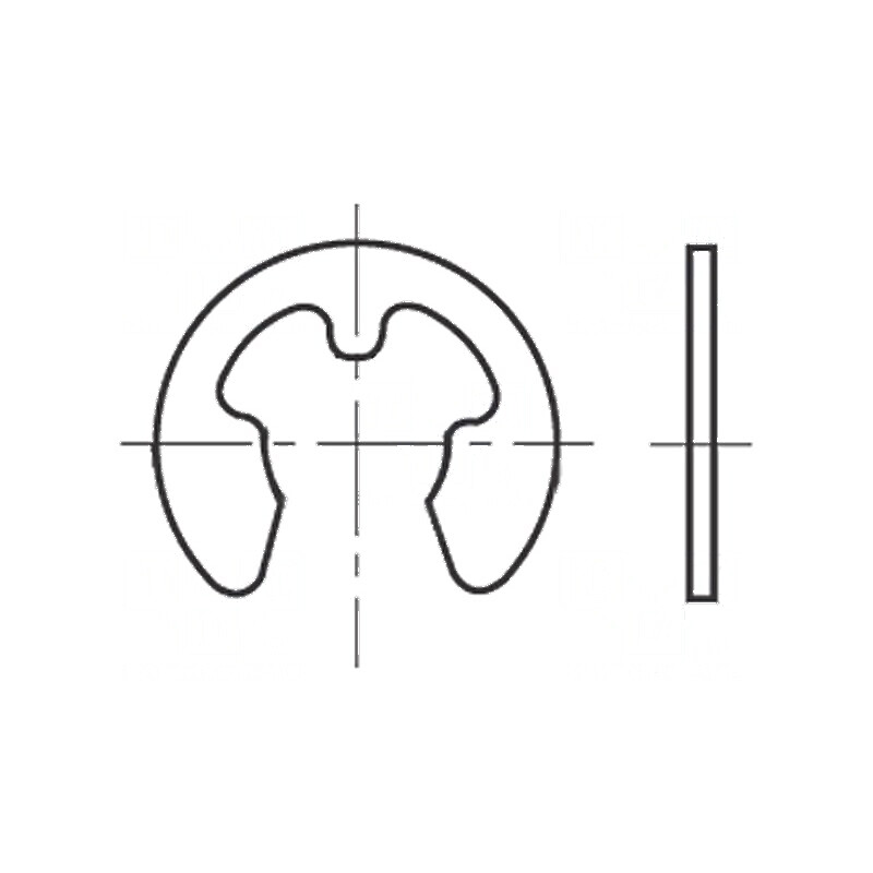 Inel de blocare oțel elastic 3,2mm BN 810 Øext 7,3mm | Electronic-mag.ro | Componente Electronice