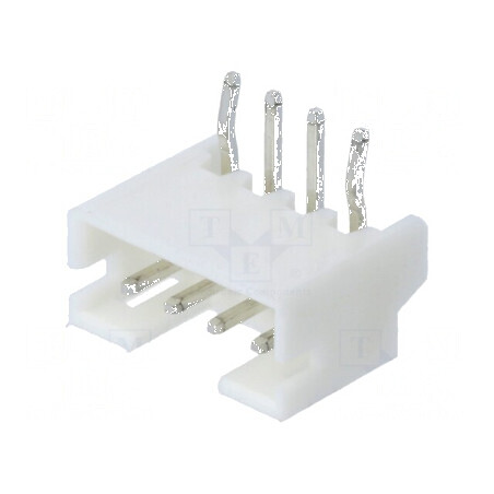 Conector cablu-placă soclu tată PIN 4 Pas 2mm THT 100V 2A | Electronic-mag.ro | Componente Electronice