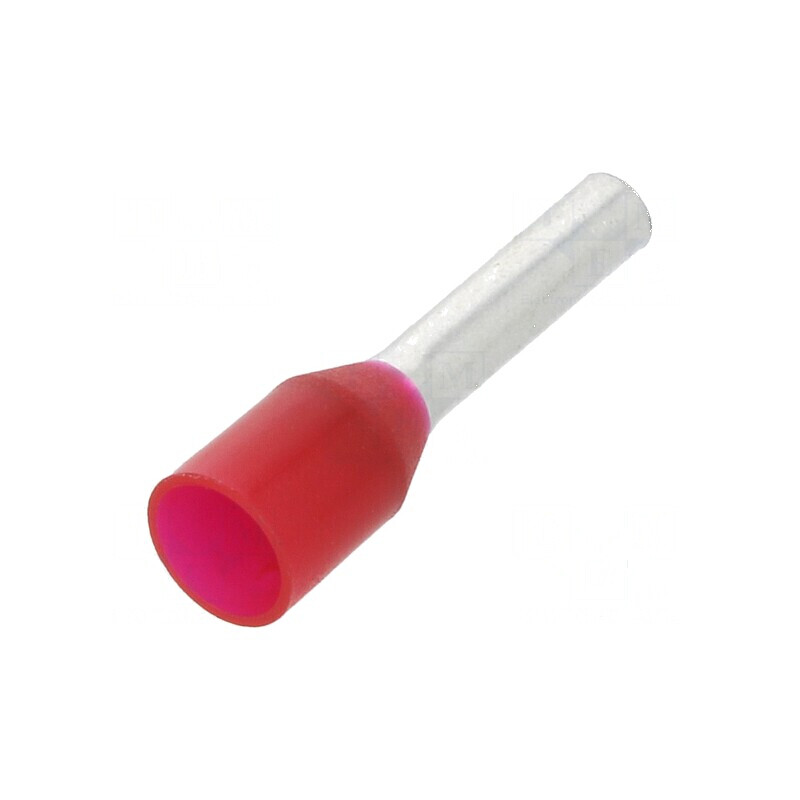 Vârf tub de capăt izolată cupru 1,5mm² 8mm cositorit crimpat | Electronic-mag.ro | Componente Electronice Vârf tub de capăt izolată cupru 1,5mm² 8mm cositorit crimpat | Electronic-mag.ro | Componente Electronice