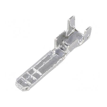 Terminal plat 2,8mm 0,8mm tată crimpat pentru cablu 0,5÷1mm² | Electronic-mag.ro | Componente Electronice
