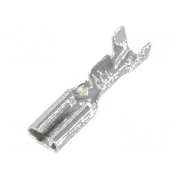 Terminal plat 2,8mm mamă 0,5mm 0,5-1mm2 crimpat | Electronic-mag.ro | Componente Electronice